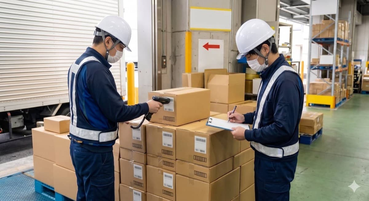 2. 荷受・荷役・付帯業務のイメージ